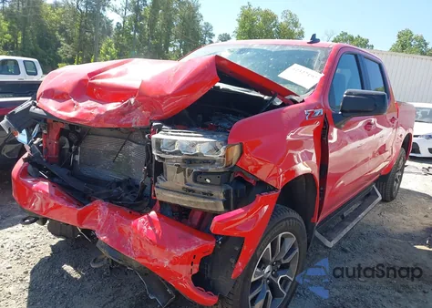 2021 Chevrolet Silverado 1500 4Wd Short Bed Rst из США, поврежденный, VIN 3GCUYEED7MG154371